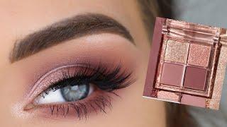 ColourPop SORBET Eyeshadow Quad  Pink & Cool Toned Eye Makeup Tutorial