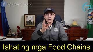 Mayor Isko Moreno suggest to hired Senior Citizens at PWDs to all Fast food chain