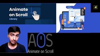 Animation on Scrolling Effect   Project   AOS Library