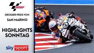 Überraschungssieger und folgenschwere Entscheidungen  Alle Rennen - Highlights   San Marino GP