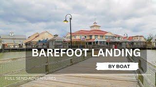 Barefoot Landing by Boat up the Intracoastal Waterway