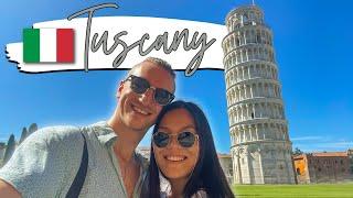 4 Days in TUSCANY Italy Pisa Florence Lucca  Travel vlog