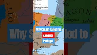 How Spain failed to conquer Portugal ?? #facts #history #spain #portugal #ronaldo #cr7