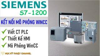 Kết Nối Mô Phỏng Chi Tiết PLC S7-1200 Với Wincc Professional Chi Tiết