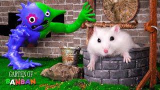 Hamster Is Hunted By Jester Monster In Garten Of Banban Maze  Hamster Escapes Monster Maze