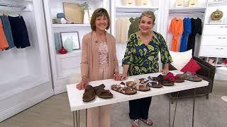 White Mountain Leather Toe-Post Slide Sandals- Handpick on QVC