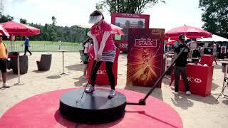 OrcaVue 360 Video booth at HSBC Womens Champions LPGA Tournament - Singapore 2017