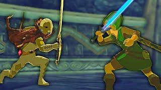 Kampf gegen Ghirahim in Zelda Breath of the Wild