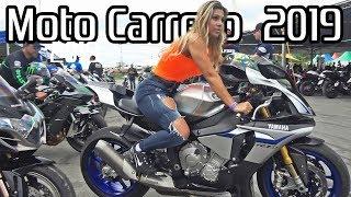 MOTOCARRERO 2019 - AMAZING Superbikes in Brazil Loud exhausts & BURNOUTS