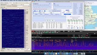 CQ WPX CW contest with SunSDR2 ExpertSDR2 RUMlogNG and SDC Skimmer