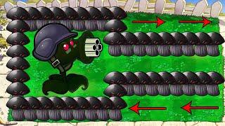 Doom Gatling vs 999 Giga Gargantuar vs Dr Zomboss - Plants vs Zombies Battlez