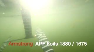 Armstrong APF Foils 1675 und 1880 Pump und SUP Downwind FOIL Test 2023