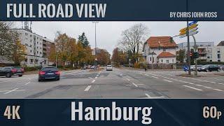 Hamburg Germany Rahlstedt - Bargteheider Straße Meiendorfer Straße - 4K 216060p