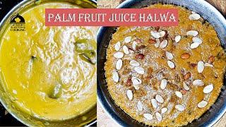 How To Make Palm Fruit Juice Halwa  Our Traditional Cooking  Easy Cook