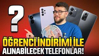 Öğrenci indirimiyle alınabilecek 10 telefon İşte vergi indirimli telefonlar