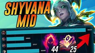 The ONE SHOT AP Shyvana Mid Build Almost 100k Damage