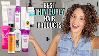 Best Products for Fine Thin & Low Density Curly Hair  Drugstore & High-End