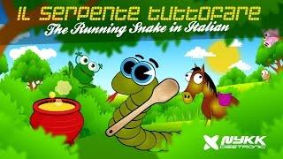 Il serpente tuttofare  Running Snake in Italian  Ide Zmija na italijanskom