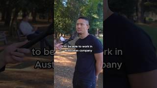 Japanese man living in Australia