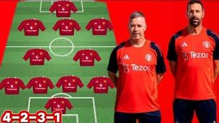 NISTELROOY & HAKE SMART IDEAS New Manchester United Potential 4-2-3-1 Line Up Next Season