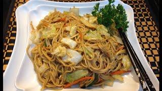 Comida China  Low  Mein Deliciosa Receta