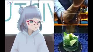 Loli get hit by bartender 3D animation