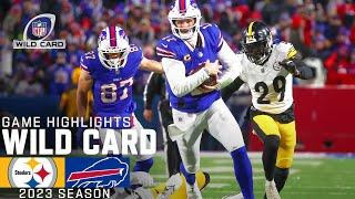 Pittsburgh Steelers vs. Buffalo Bills Game Highlights  NFL 2023 Super Wild Card Weekend