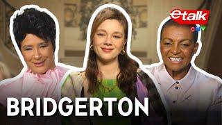 The ‘Bridgerton’ cast reveal which character has the best costumes  Etalk Interview
