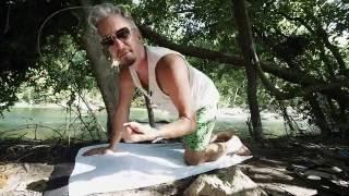 Easy Yoga class on the Greenbelt in Austin TX - 30 minutes