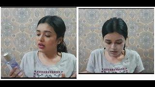 Get unready with me  Updated skin care routine  combination-oily-sensitive skin