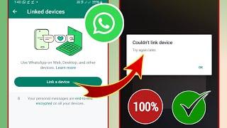 Whatsappı düzeltin Cihaz bağlanamadı daha sonra tekrar deneyin sorunu 