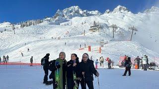 winter trip to ChamonixFrance w alisa & azza PART II