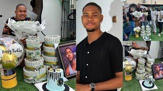 Actor Clinton Joshua Receive Biggest Birthday Surprise by Chinenye Nnebe Uchenna Mbunabo and….