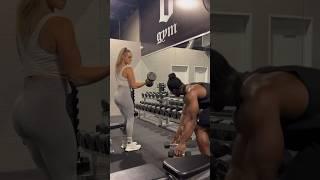 Tried to OUTLIFT my BOYFRIEND to see what he would do  #funny #lifting #weights #comedy #shorts