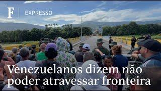 Venezuelanos se queixam de não poderem atravessar fronteira para votar