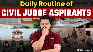 What is the Daily Routine of a Judiciary Aspirant?  Civil Judge Preparation