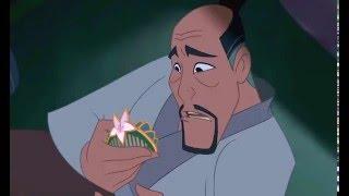 Mulan takes her fathers place