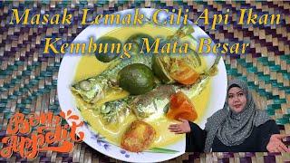 Masak Lemak Cili Api Ikan Kembung Mata Besar  Resepi Mudah & Sedap  Wajib Cuba  Mantap 