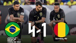 Brazil vs Guinea 4-1 Highlights & All Goals  #brazil