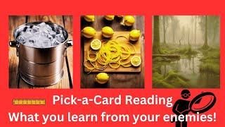 What you can learn from your enemiesPick-a-Card Tarot Reading‍️