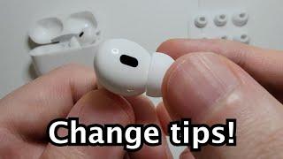 AirPods Pro 2 How to Change Ear Tips