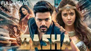 Vijays Movie Basha  New 2024 Released South Indian Hindi Dubbed Action Movie  Nayanthara
