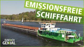 Emissionsfreie Binnenschifffahrt?  Einfach Genial  MDR