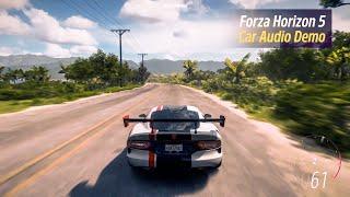 The Engine Sounds in Forza Horizon 5 are……NICE Everything about the new Car Sounds in this Video