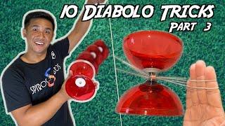 Learn 10 Diabolo Tricks in 10 Minutes Pt. 3 Beginners  Diabolo Tutorial #3