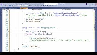 Oracle Entity Framework EF Core 6 Demo