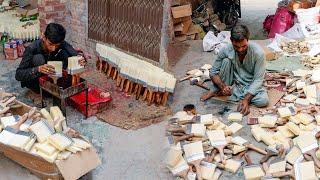 Whitewash Brush Manufacturing Process  How Paint Brushes are Made