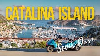 Dont Miss This Scenic Golf Cart Ride  Around Catalina Island ️