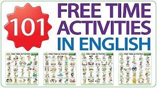 101 Free Time Activities in English - Learn English Vocabulary