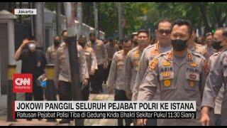 Jokowi Panggil Seluruh Pejabat Polri ke Istana